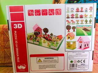 La granja Feliz Puzzle 3D