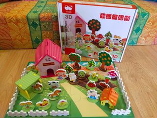 La granja Feliz Puzzle 3D