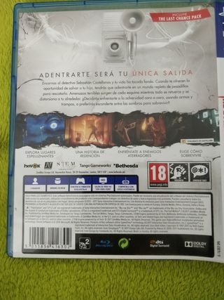 Caja juego ps4 The Evil Within 2 ( SIN JUEGO )