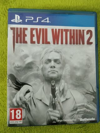 Caja juego ps4 The Evil Within 2 ( SIN JUEGO )