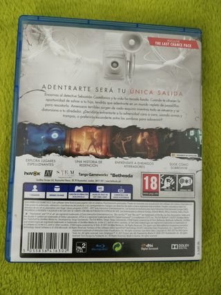 Caja juego ps4 The Evil Within 2 ( SIN JUEGO )