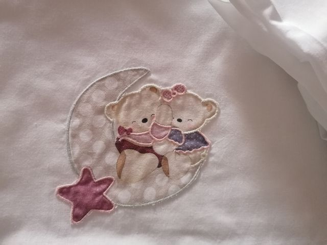 sábanas de cuco de bebe de algodón