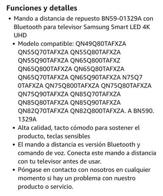 📺 MANDO A DISTANCIA BLUETOOTH PARA SAMSUNG 📺