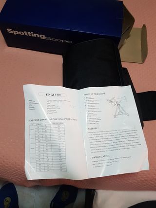 Telescopio sin usar nuevo