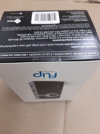 Videocamara Flip Video U212OB Nueva