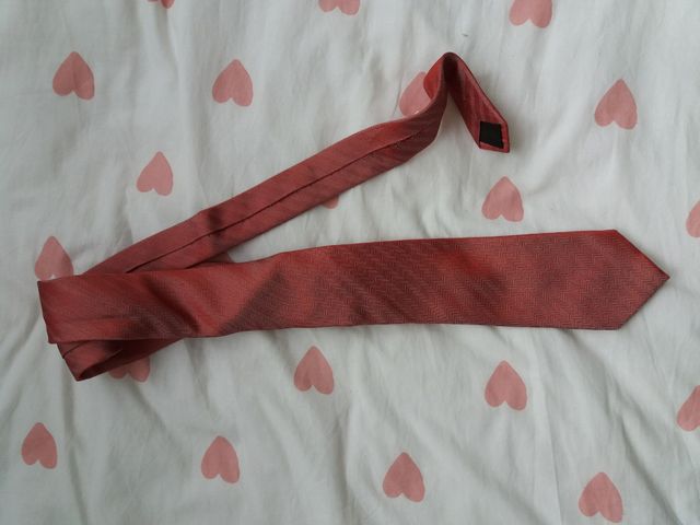 Corbata Roberto Verino Rojo Inglés.