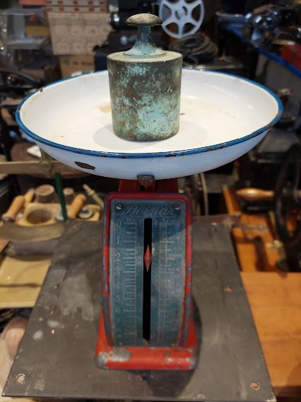 Preciosa bascula de cocina vintage años 50/60 