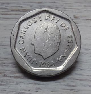 Moneda 200 pesetas ( Juan Carlos I ). 🇪🇸