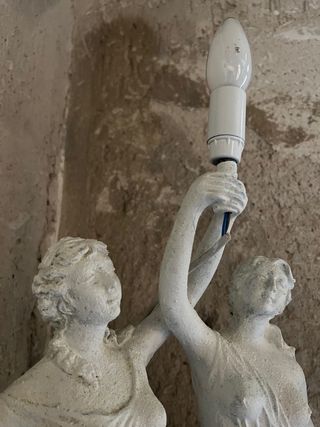 Lámpara escultórica sobremesa