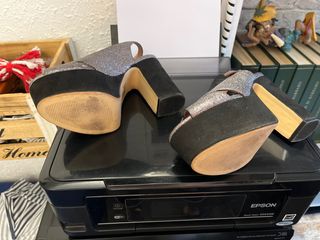Zapatos Plataforma de fiesta Núm 37 