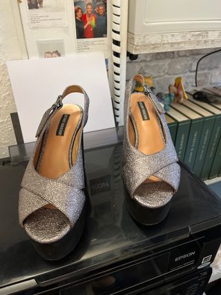 Zapatos Plataforma de fiesta Núm 37 