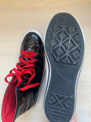 Converse Cuero negras