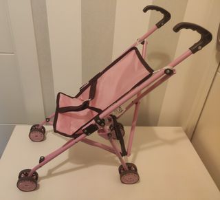 Sillita de paseo rosa plegable marca Arias