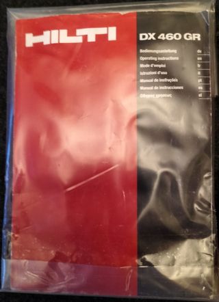 Clavadora HILTI DX 460 GR