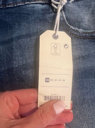 Pero pantalones vaquero 