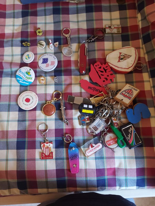 lote llaveros antiguos