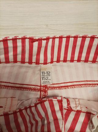 pantalon corto de zara kids talla11 /12 años 