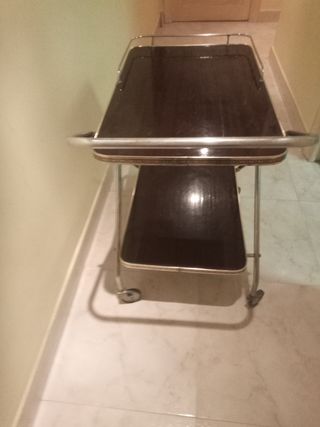 Camarera metal-madera vintage años 50-60