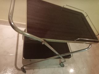 Camarera metal-madera vintage años 50-60