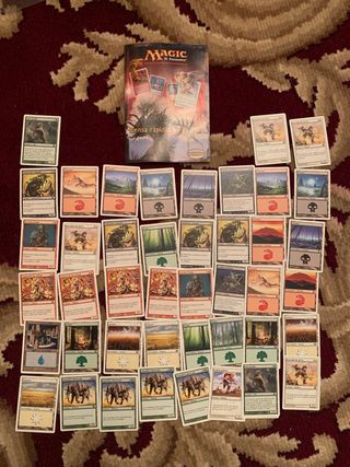 Lote 43 cartas magic the gathering español