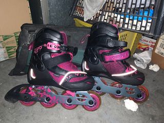 Patines infantiles como nuevos + funda 