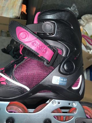 Patines infantiles como nuevos + funda 