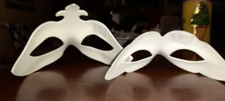 coppia di maschere veneziane