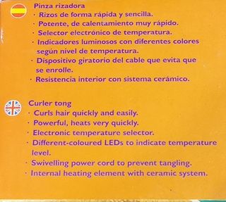 Rizador de pelo profesional