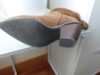 Botines camperos piel 
