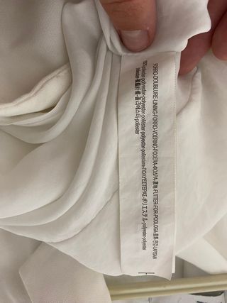 Blazers blanca Bershka