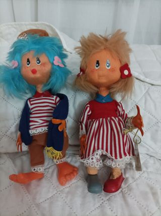 Muñecos de fieltro Layna