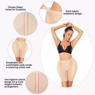 Bragas acolchadas realzador de cintura y glúteos 