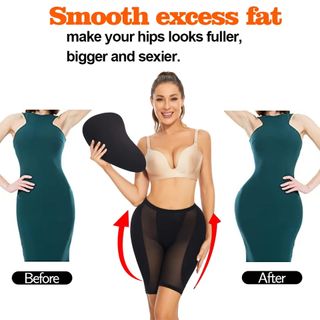 Bragas acolchadas realzador de cintura y glúteos 