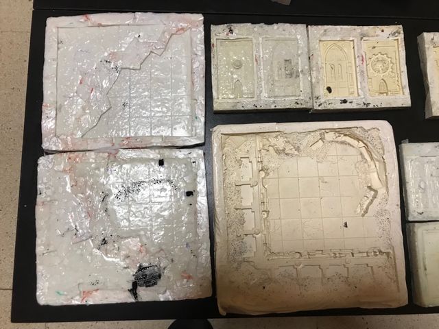 Warhammer bits moldes de silicona 