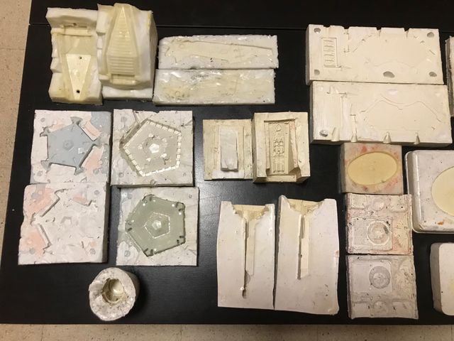 Warhammer bits moldes de silicona 