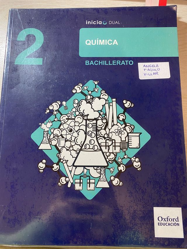 Libro Química 2° Bach