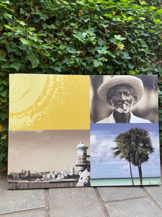 Quadri moderni fotografici su Cuba