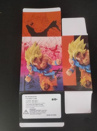 3 cajas figuras Dragon Ball