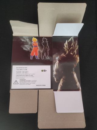3 cajas figuras Dragon Ball