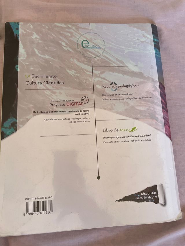 Libro Cultura Científica 1° Bach