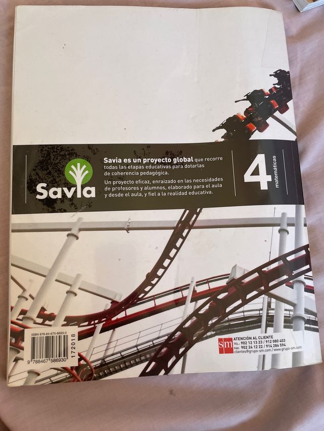 Libro Matemáticas 4° ESO