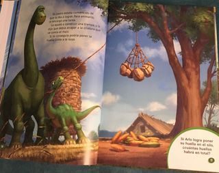 Cuento "El viaje de Arlo" APRENDO con Disney