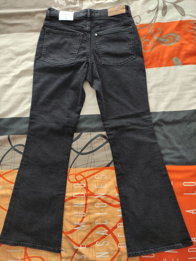 Pantalón recto negro H&M