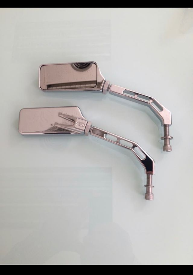 Retrovisores para Harley, Triumph cafe racer