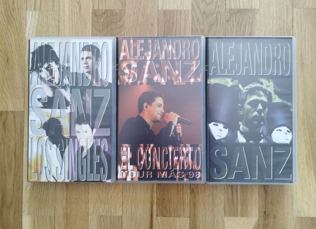 Alejandro Sanz Los videos VHS