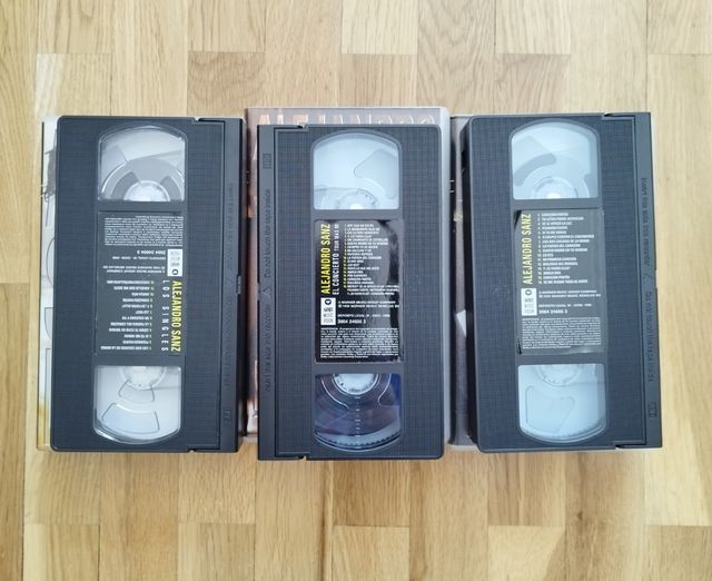 Alejandro Sanz Los videos VHS
