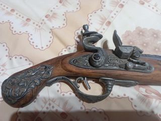 riproduzione pistola flintlock inglese 18° secolo
