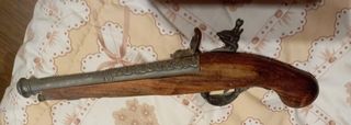 riproduzione pistola flintlock inglese 18° secolo