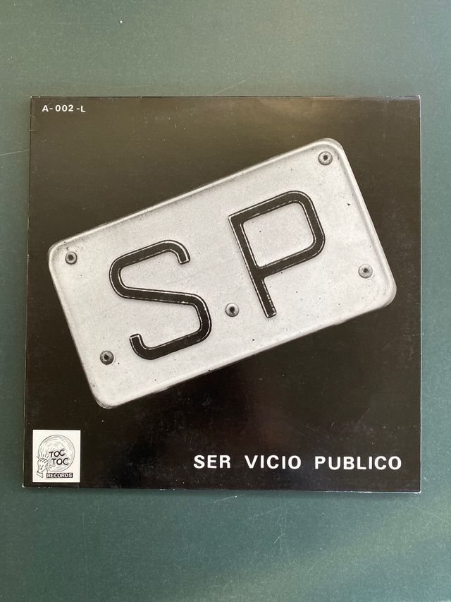SER VICIO PUBLICO LP VINILO