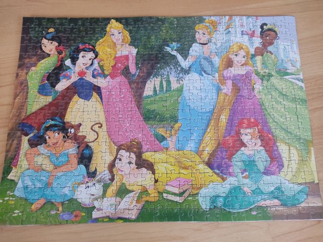 Lote laminas de puzle